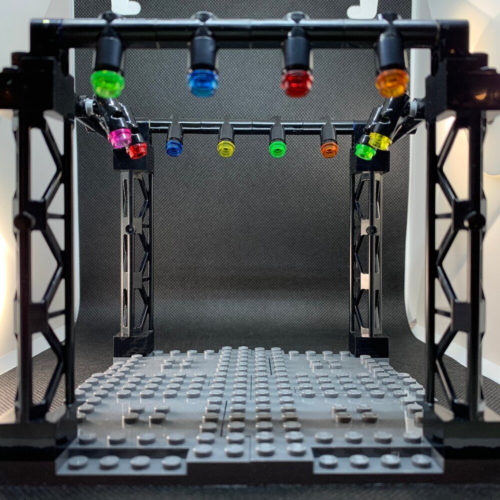 LEGO Concert Stage All New 100% Genuine Lego Parts Assembled Musician